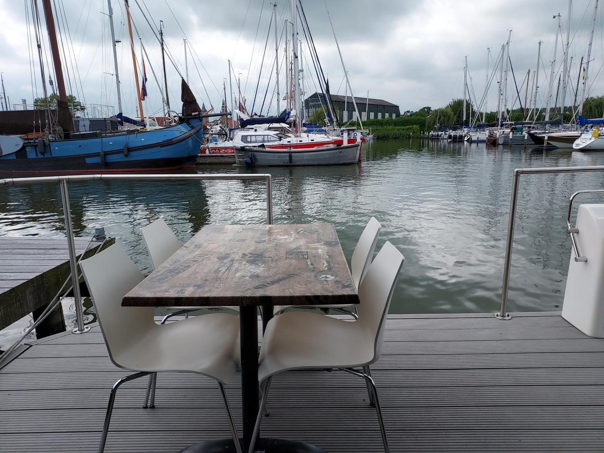 فندق Houseboat De Amstel مونِكِندام المظهر الخارجي الصورة